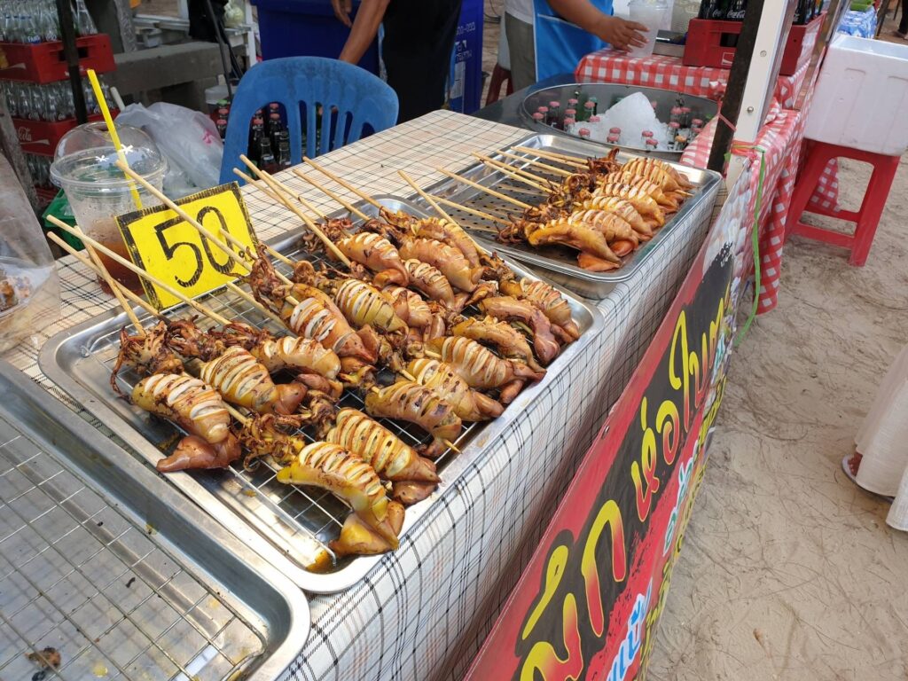 ตลาดลงเล