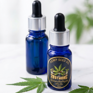 น้ำมันเมล็ดกัญชงสกัดเย็น 789THONG Hemp Seed Oil ขนาด 30ml