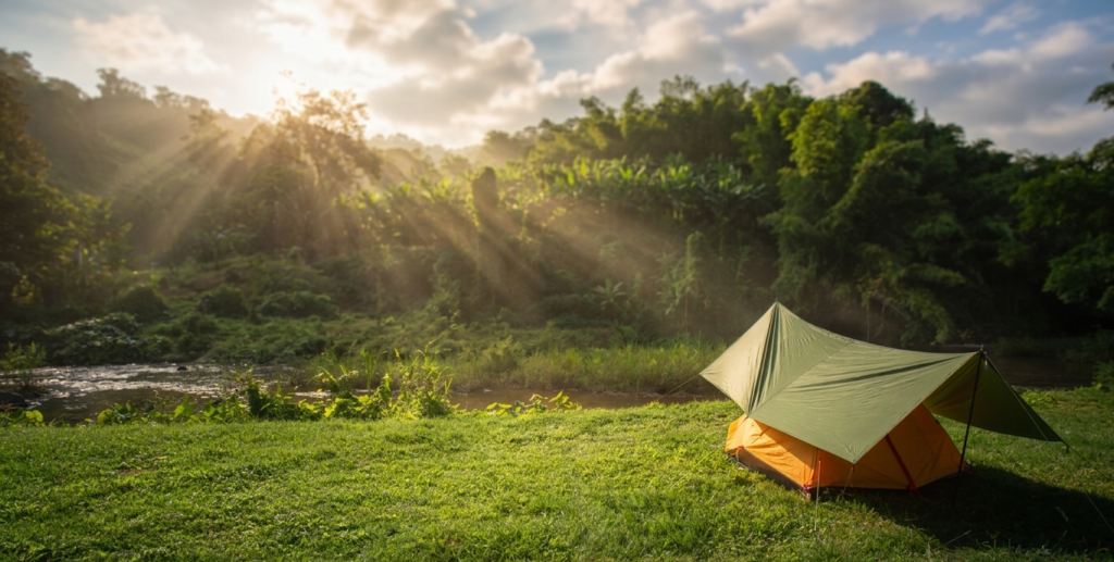 ⛺บ้านป่าหมากชุมชนกลางป่า กางเต็นท์ บ้านป่าหมาก ชุมชนกลางธรรมชาติ3