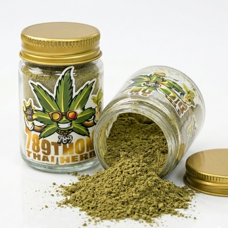 ยาดมกัญชงสมุนไพร (Hemp herbal inhaler) 789 Thongthai Herbs ยาดมกัญชงสมุนไพร กลิ่นสมุนไพรธรรมชาติ