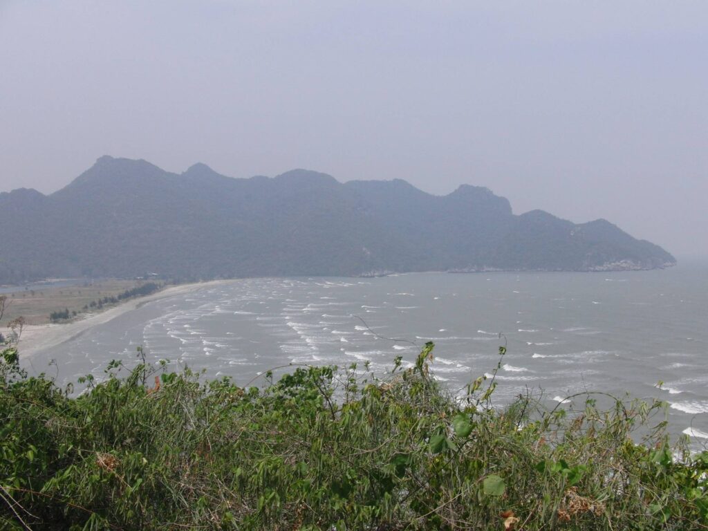 หาดบางปู(Bang Pu Beach Sam Roi Yot) หาดบางปู3