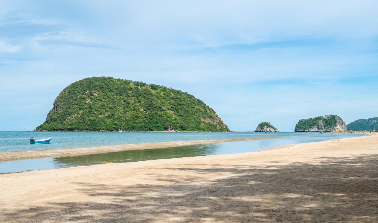หาดสามร้อยยอด(Sam Roi Yot Beach) หาดสามร้อยยอด1