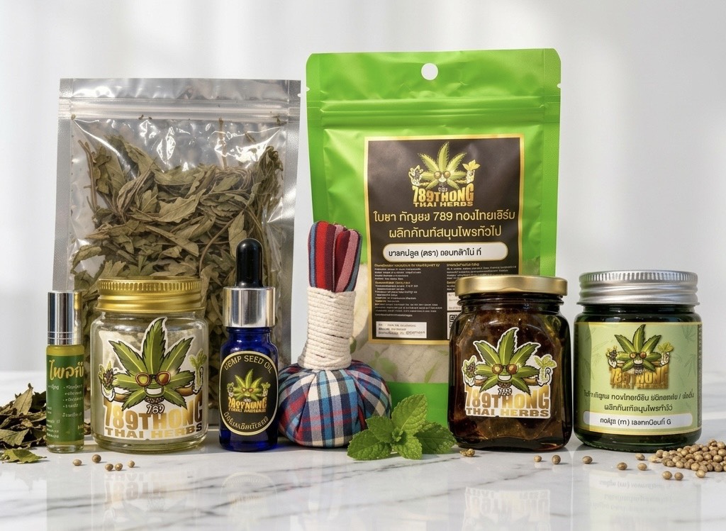 ชุดสมุนไพรกัญชา green relax set ชุดสมุนไพรกัญชา green relax set