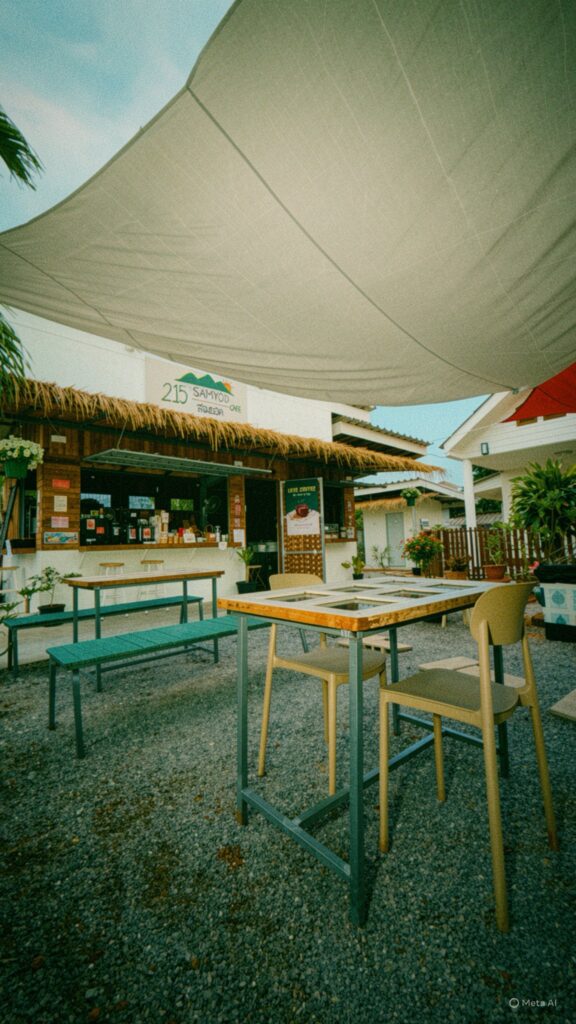 215 SamYod Cafe คาเฟ่ฟีลต่างประเทศ อาหารดี วิวชิล สามร้อยยอด 215 samyod cafe1