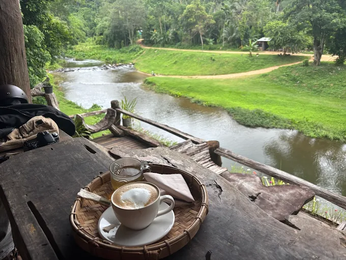 ร้านกาแฟวิสาหกิจชุมชนบ้านป่าหมาก พื้นที่กาแฟของคนในชุมชน กาแฟ2