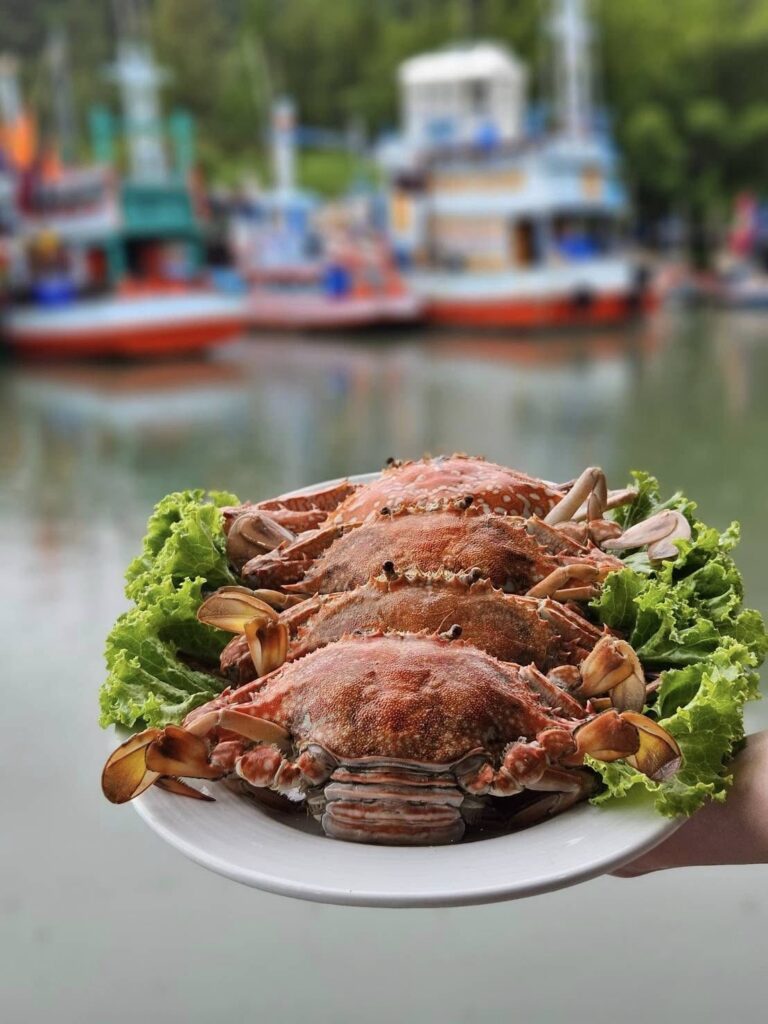 ร้านอาหาร ณ บางปู วิวทะเลบรรยากาศดี อาหารอร่อยใกล้กรุงเทพ ร้านอาหาร ณ บางปู @bangpu สามร้อยยอด2